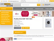 Tablet Screenshot of megaelektro.net